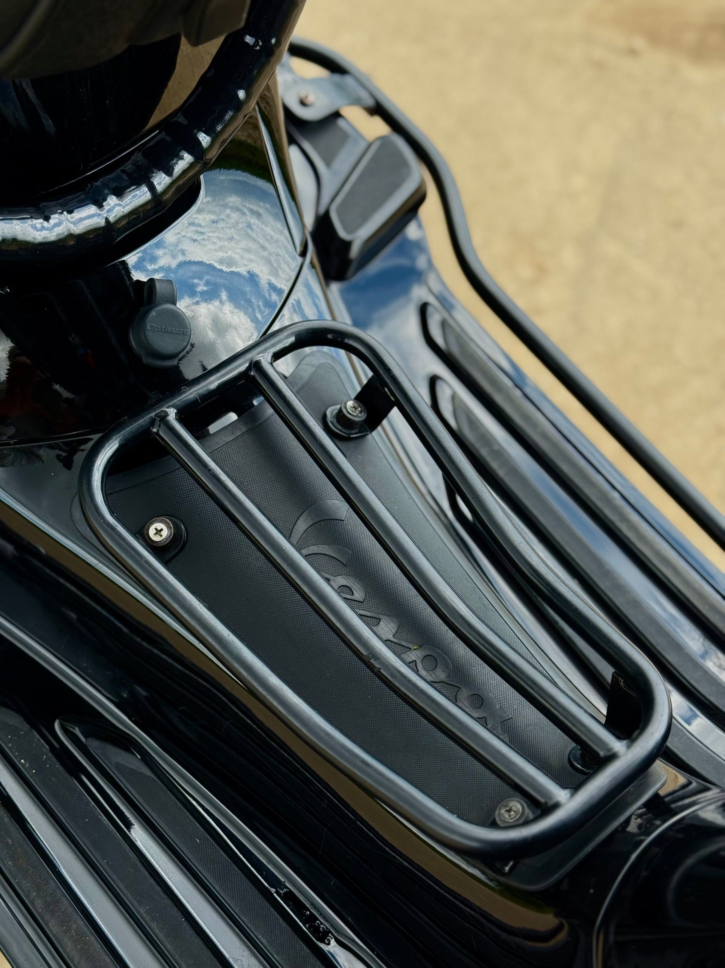 Vespa Sprint E5 2023 custom Nero lucido