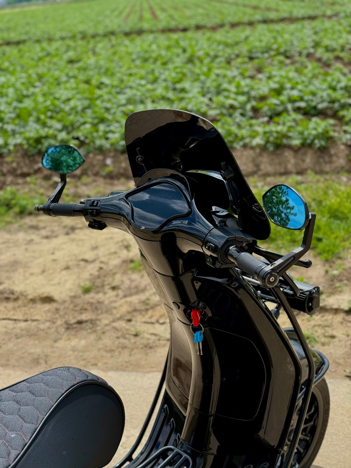 Vespa Sprint E5 2023 custom Nero lucido
