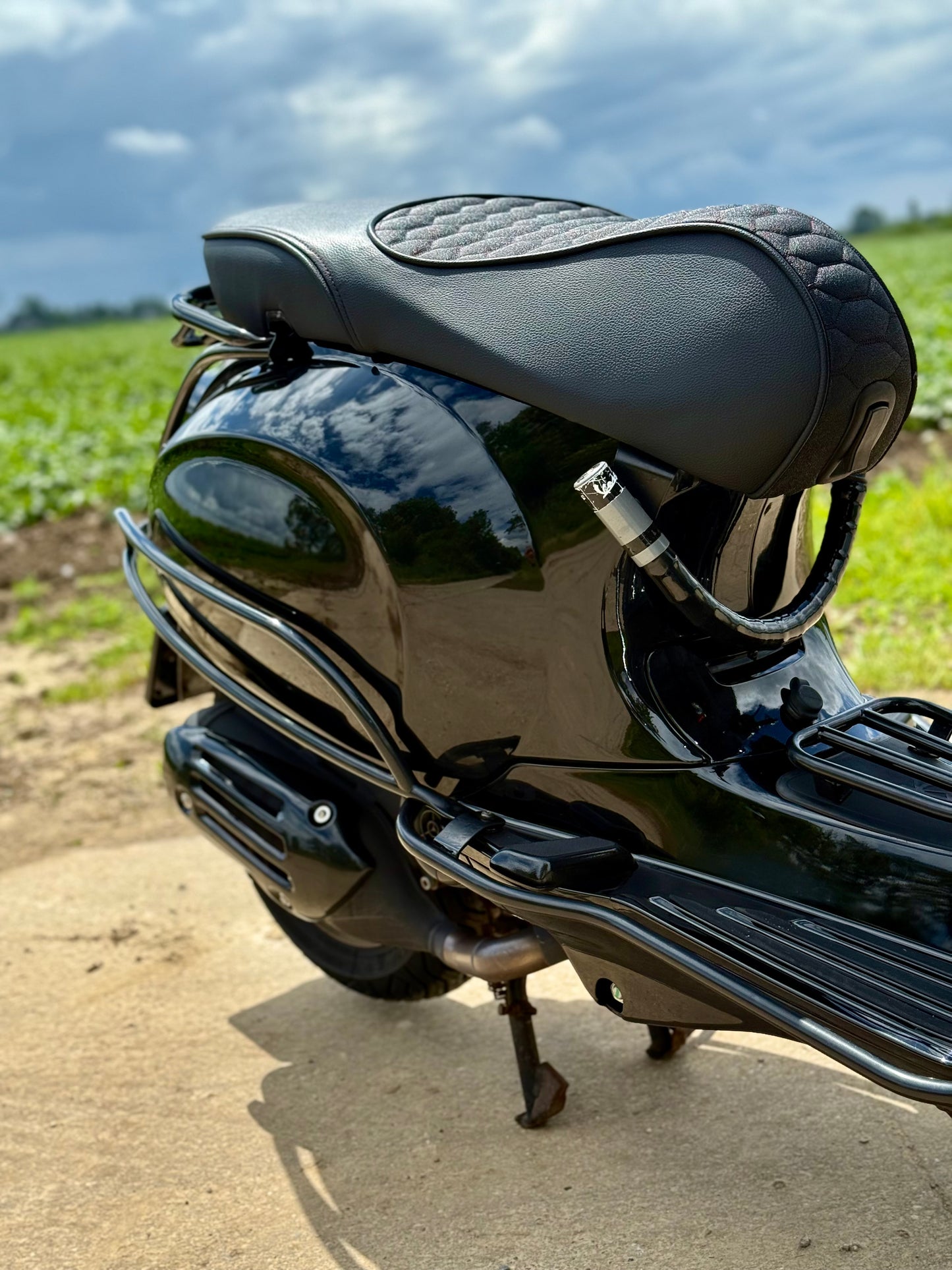 Vespa Sprint E5 2023 custom Nero lucido