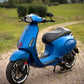 Vespa Sprint E5 2021 custom vivace blue