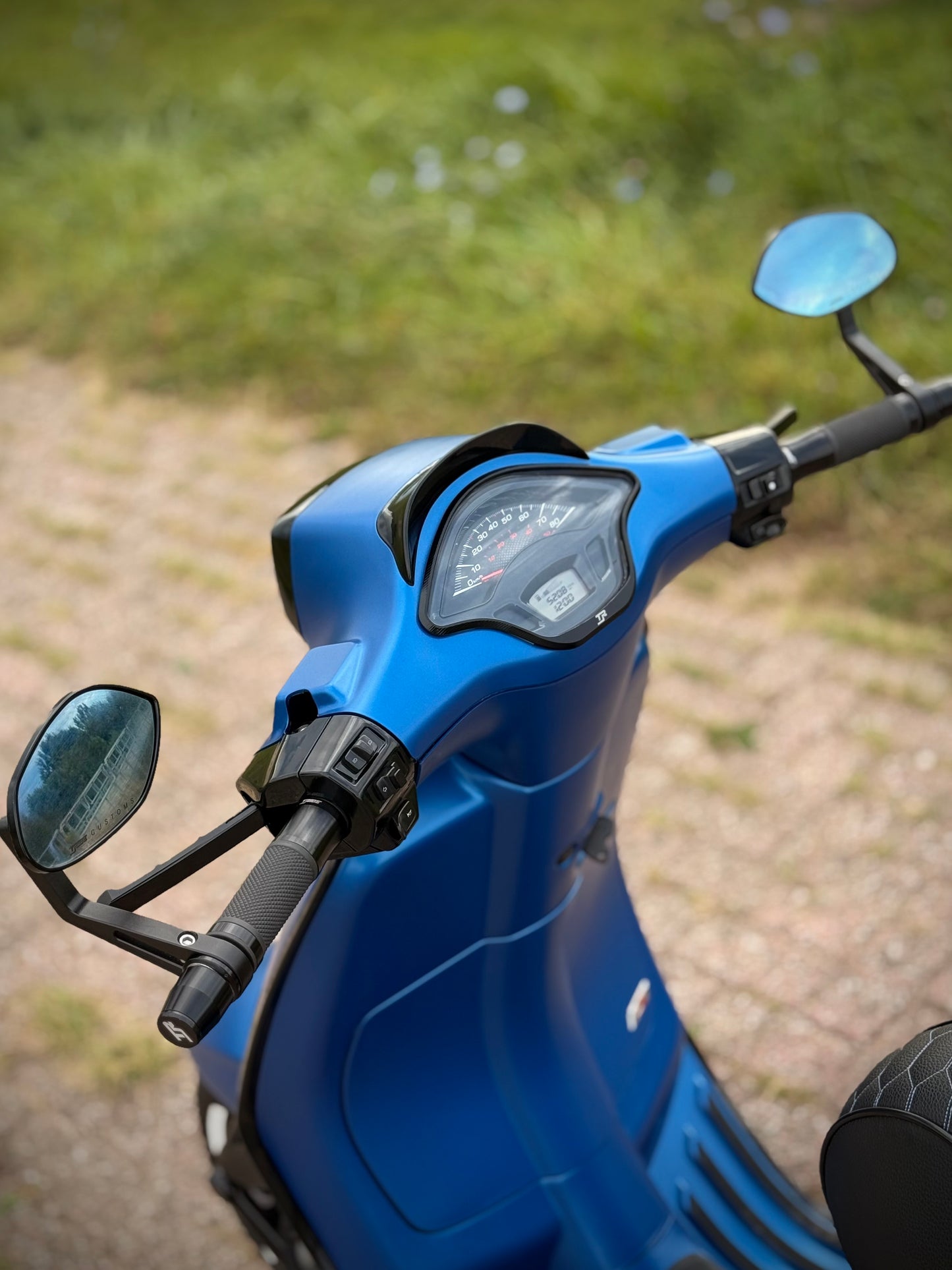 Vespa Sprint E5 2021 custom vivace blue