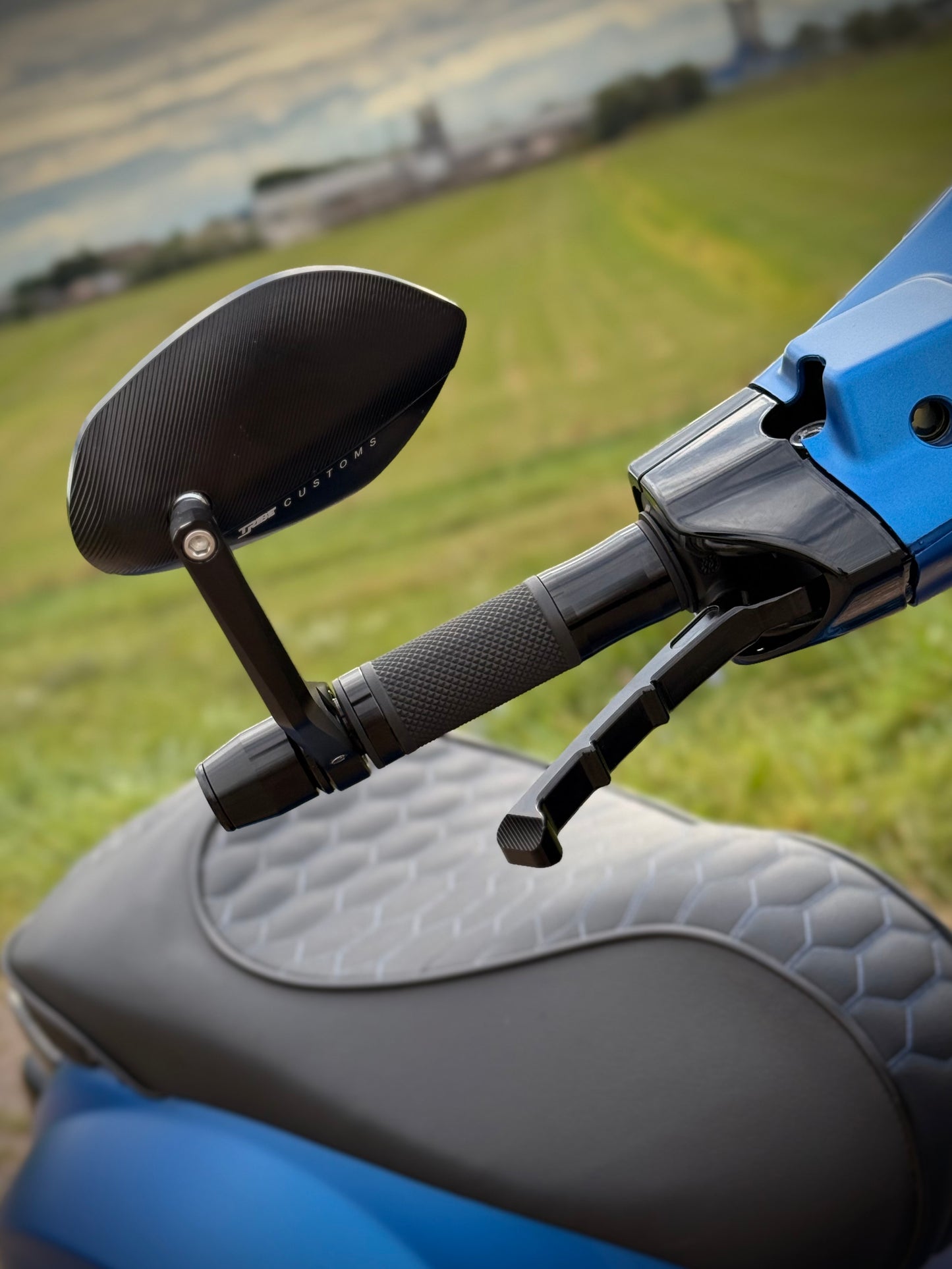 Vespa Sprint E5 2021 custom vivace blue