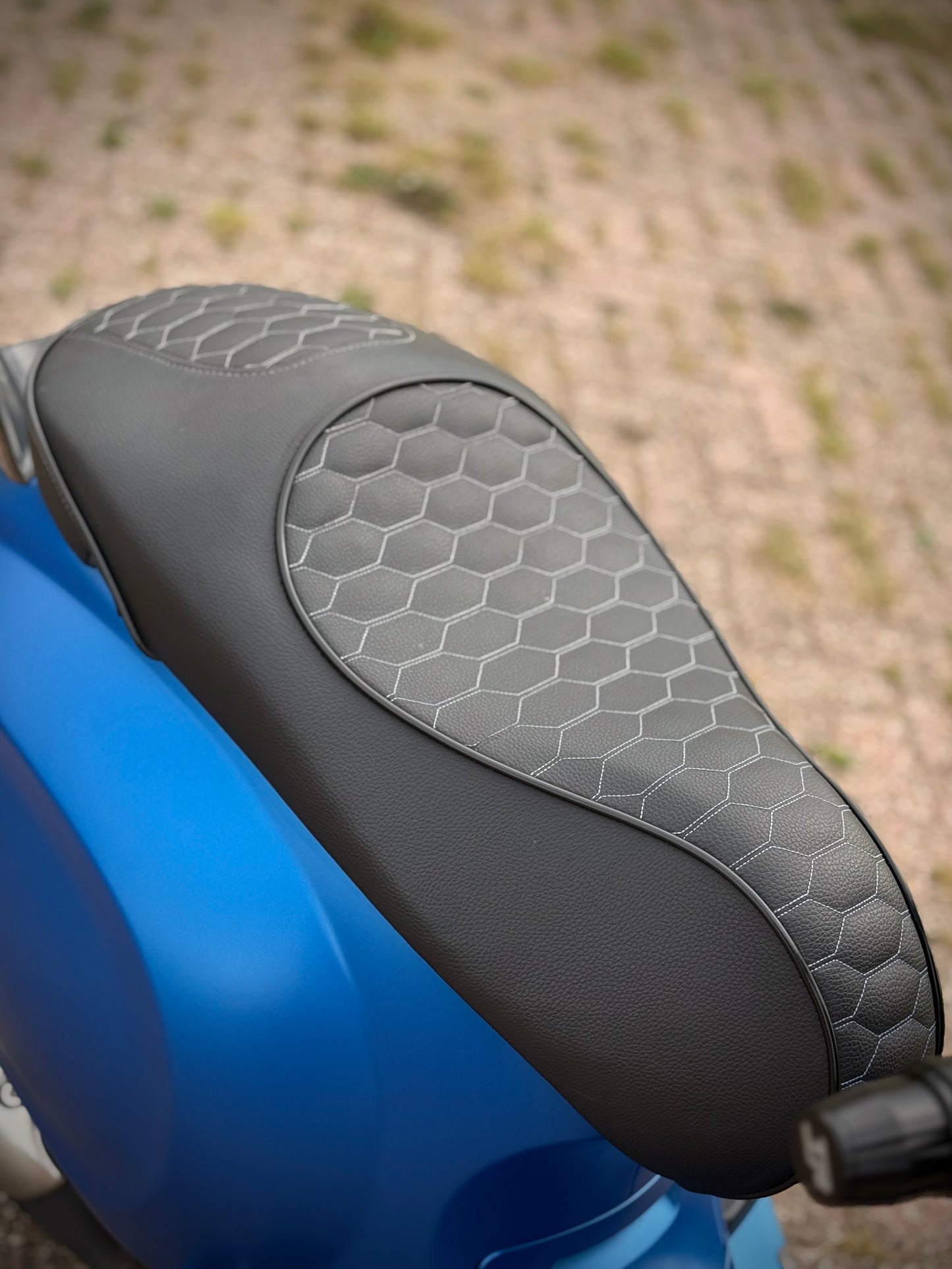 Vespa Sprint E5 2021 custom vivace blue