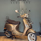 Vespa LX touring 2013 goud perseo