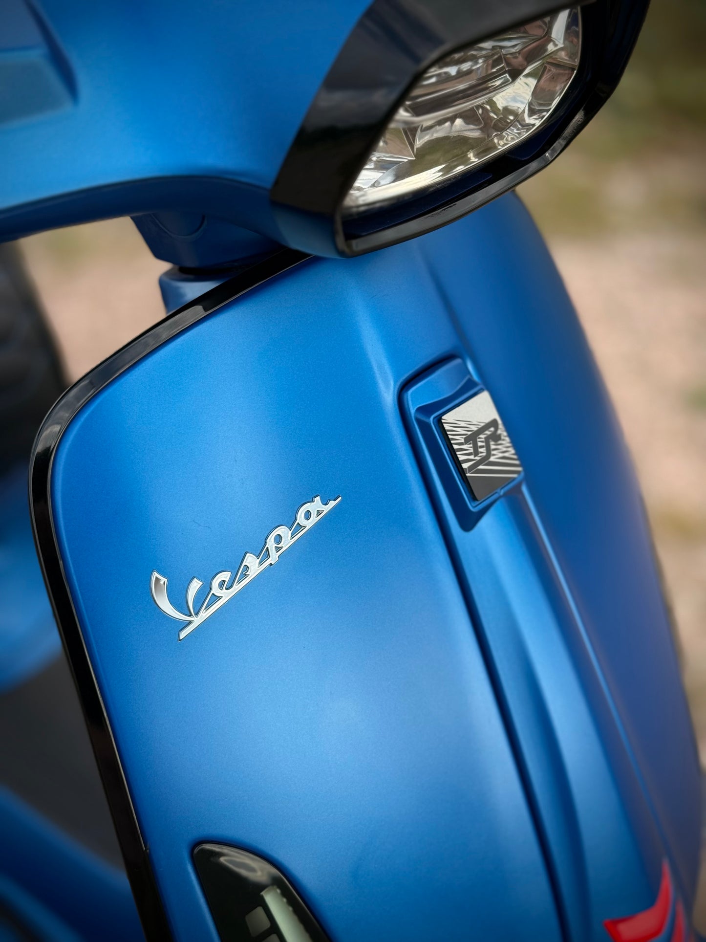 Vespa Sprint E5 2021 custom vivace blue